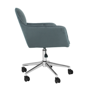 Kancelářské křeslo - šedý samet  Židle MH365596W