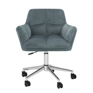 Kancelářské křeslo - šedý samet  Židle MH365596W