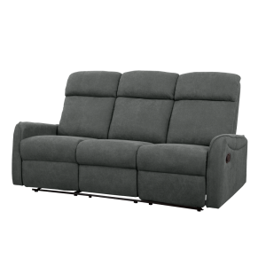 Sedací sestava 3+2+1 HASAN - tmavě šedá látka  Místnosti MH363150W