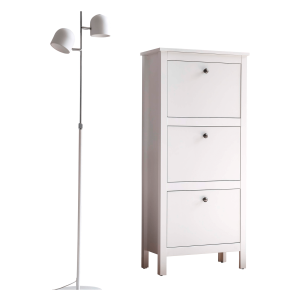 Botník OLIVIA - bílá  Místnosti MH352425W