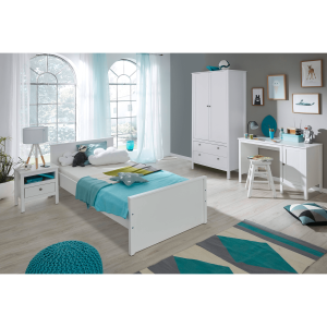 Postel OLIVIA - bílá, 90x200  Místnosti MH352418W