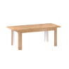 Rozkládací jídelní stůl KISS 160-200x90 cm, dub  Místnosti MH303806W
