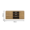 TV stolek SHELLA - dub  Domů MH303741W