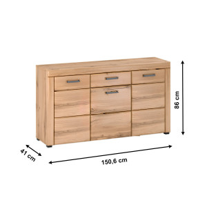 Komoda KISS - dub  Místnosti MH303812W