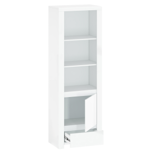 Regál LILIA - bílý lesk  Místnosti MH303552W