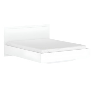 Manželská postel LILIA, 160x200, bílá  Místnosti MH303547W