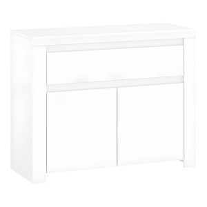 Komoda LILIA, bílý lesk  Místnosti MH303544W
