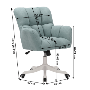 Kancelářské křeslo LOREA - mint  Místnosti MH297282W