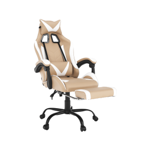 Kancelářské / herní křeslo NOVELLE - černá / bílá / béžová  Nábytek MH300193W