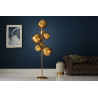 Stojací lampa LIQUID 170 cm - 7 skleněných stínidel, ocelový rám  Místnosti 46022