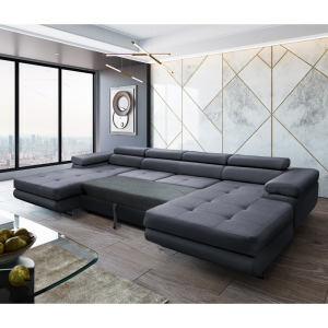 Univerzální sedací souprava AMARO, šedá  Místnosti MH362842W