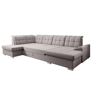 Rozkládací sedací souprava OREA, šedobéžová - levá  Místnosti MH362548W