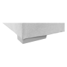Boxspringová postel 180x200, světle šedá  Místnosti MH254693W