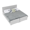 Boxspringová postel 160x200, světle šedá  Místnosti MH254692W