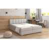 Boxspringová postel RIA 180x200, světle šedá  Místnosti MH236872W