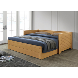 Rozkládací postel GORA, dub přírodní  Domů MH240360W