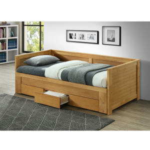 Rozkládací postel GORA, dub přírodní  Domů MH240360W