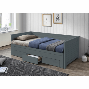 Rozkládací postel GORA - šedá  Místnosti MH252394W