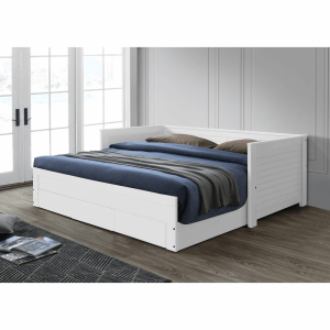 Rozkládací postel GORA, bílá  Domů MH252396W