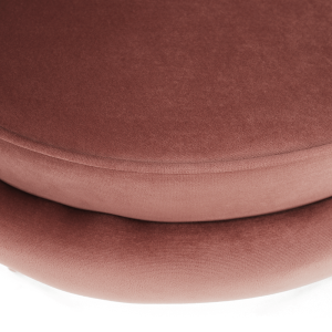 Křeslo ve stylu NOBELLA - růžová/zlatá  Místnosti MH267586W