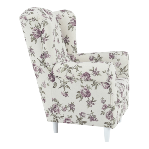 Křeslo ušák KARL, látka rose  Místnosti MH109522W