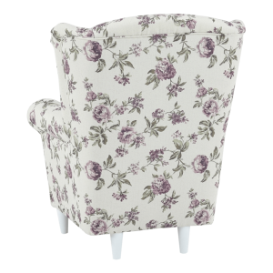 Křeslo ušák KARL, látka rose  Místnosti MH109522W