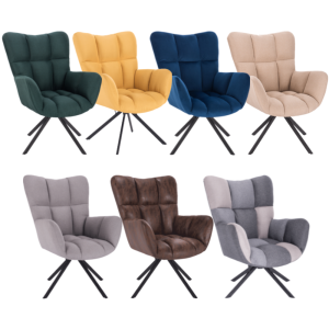 Designové otočné křeslo KOMO - 6 BAREVNÝCH PROVEDENÍ  Místnosti MH265013