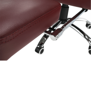 Kancelářské křeslo s podnoží DRAGO, ekokůže bordó  Místnosti MH231381W