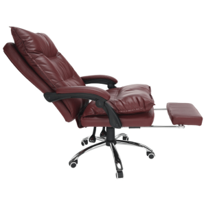 Kancelářské křeslo s podnoží DRAGO, ekokůže bordó  Místnosti MH231381W