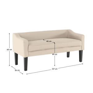 Lavice FIRAN, béžová  Místnosti MH264321W