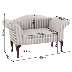 Pohovka FABILA, béžovo-šedá  Místnosti MH83869W