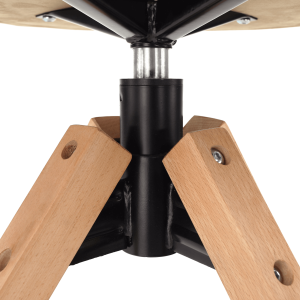 Otočné křeslo DALI - béžová/buk  Místnosti MH254493W