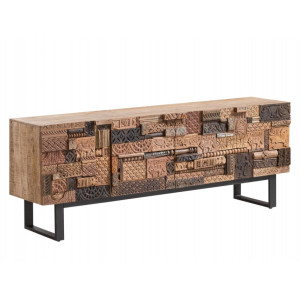 Dřevěný příborník z masivu Greenland  TV stolky a komody MHA2084W