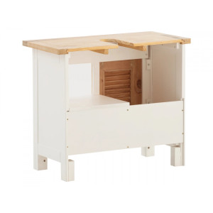 Dřevěná skřínka pod umyvadlo Capera  Koupelnové skříňky A2207