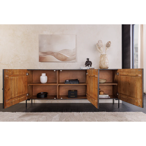 Masivní komoda TRITERA z mangového dřeva  Kuchyň a jídelna 45995