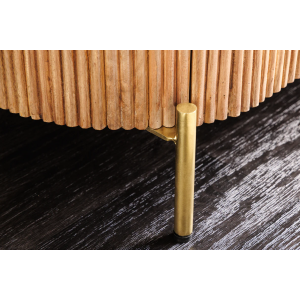 Vysoká komoda TRESSA z masivního mangového dřeva/mramoru  Obývací pokoj 45754