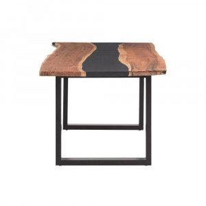 Jídelní stůl Black River 140x90 masiv akát  Jídelní stoly A2314