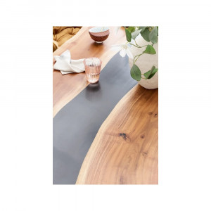 Jídelní stůl Black River 140x90 masiv akát  Jídelní stoly A2314