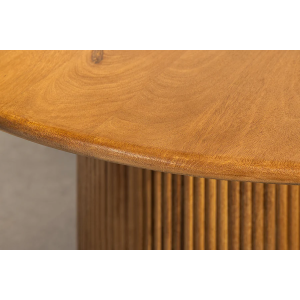 Kulatý jídelní stůl TRESSA 120 CM - masiv mango  Místnosti 45994