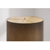 Stolní lampa ELEGANCIA 70 CM černá/černá keramika  Nábytek 46010-1-S