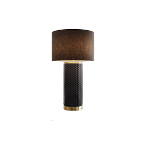Stolní lampa ELEGANCIA 70 CM černá/černá keramika  Nábytek 46010-1-S